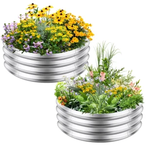 Galvanized Raised Garden Bed Kit